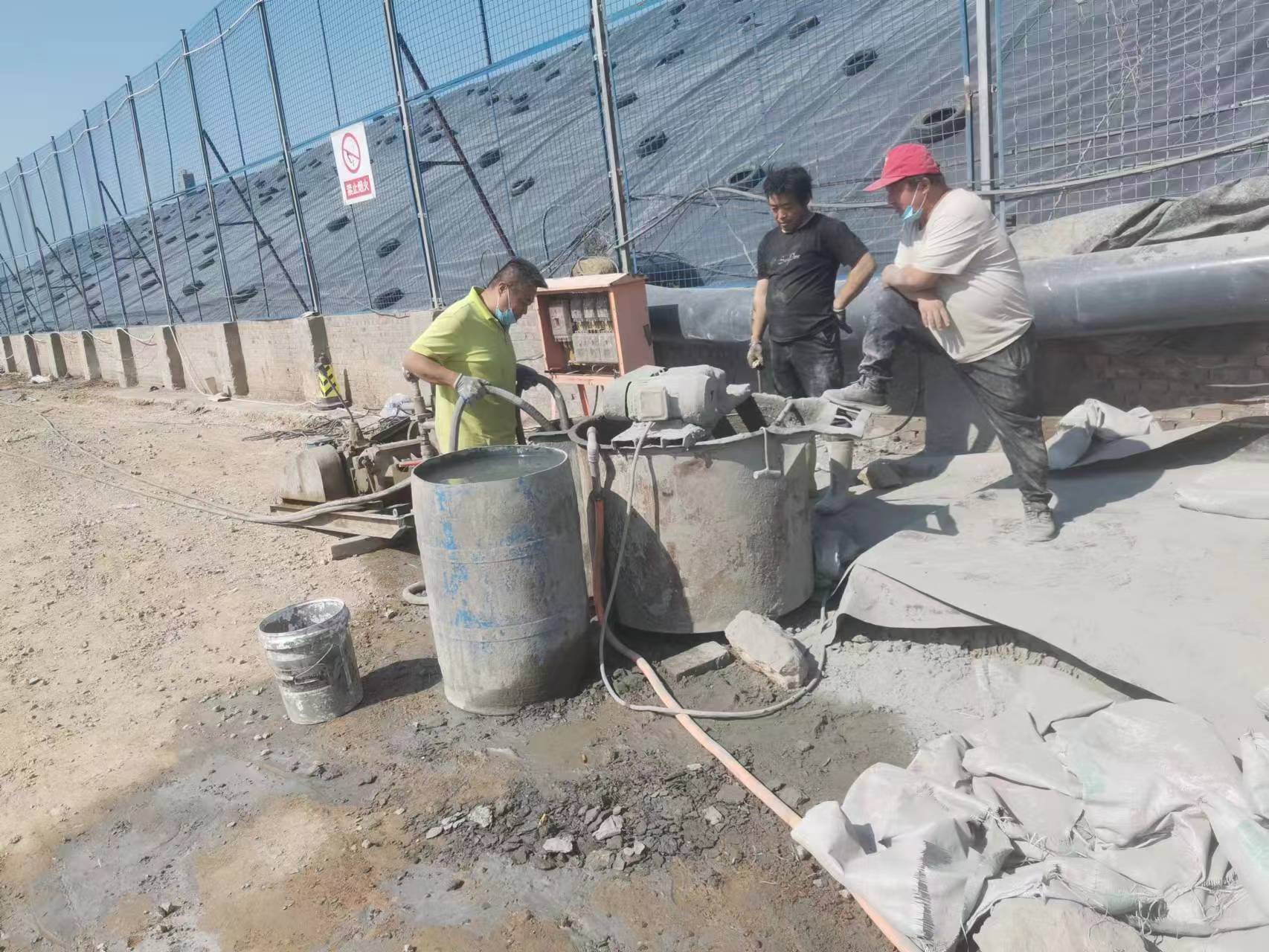 淮上袖阀管注浆